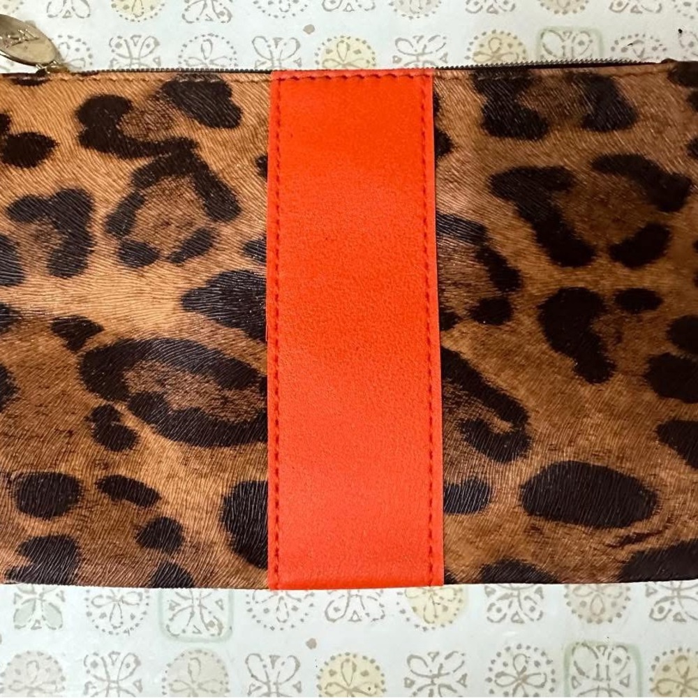 Leopard Print Ipsy clutch